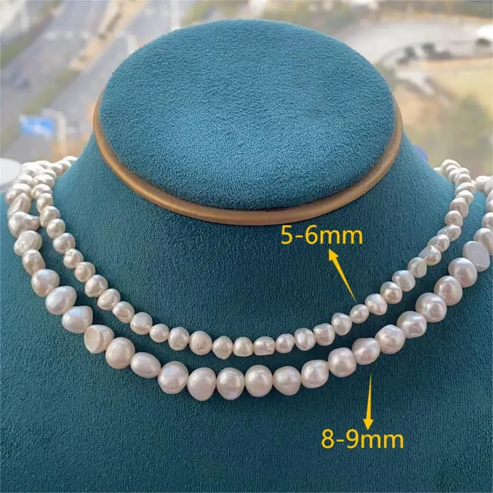 Baroque Freshwater Pearl Choker