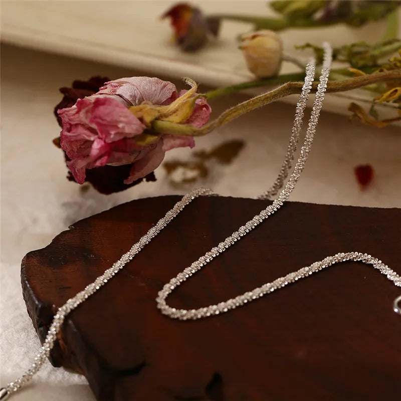 Sterling Silver Figaro Chain Necklace
