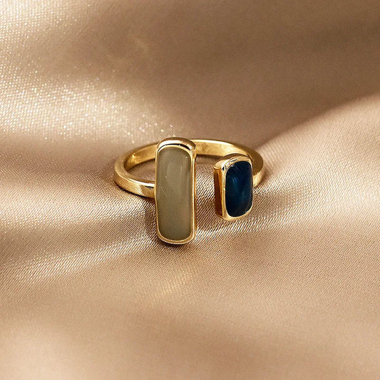 Colour Drip Enamel Open Ring